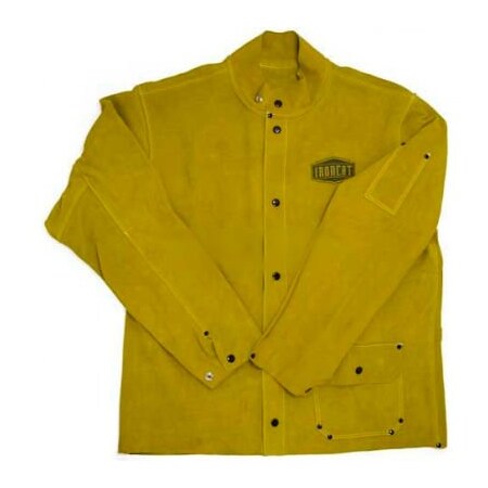 Pip Ironcat 30" Leather Jacket, Golden Yellow, M, All Leather 7005/M